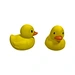 infant natural latex duck bath toy